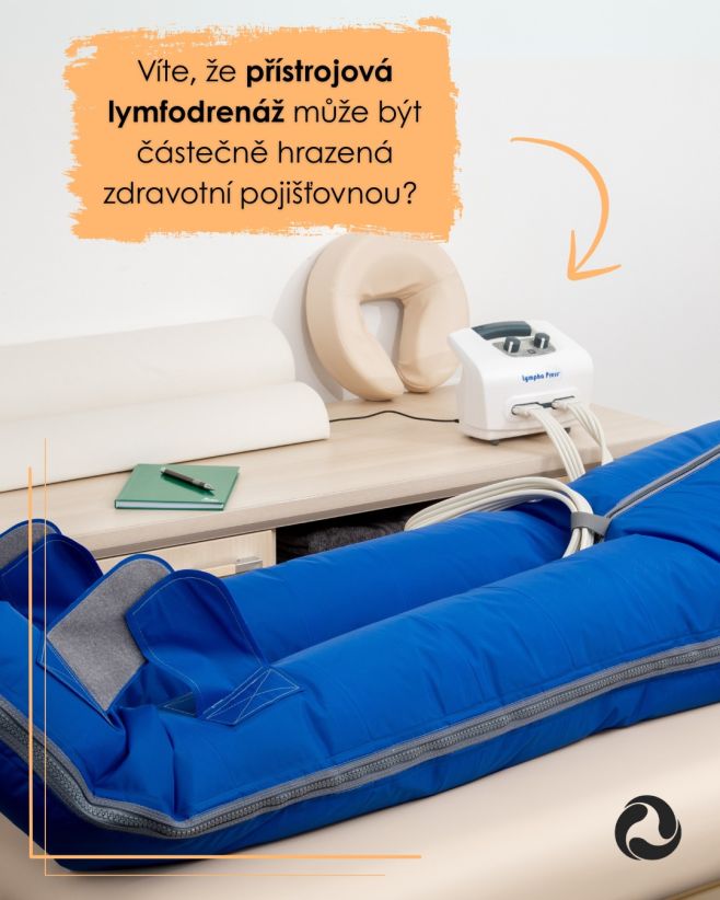 Přístroje hrazené zdravotní pojišťovnou 🏥💙 Víte, že přístrojová lymfodrenáž může být částečně hrazená zdravotní...