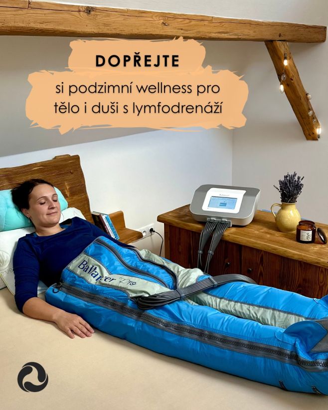Podzimní wellness pro duši i tělo 🕯️🍵🌿 Zapalte si svíčku, dopřejte si teplý čaj a přidejte k tomu lymfodrenáž. Podpoří...