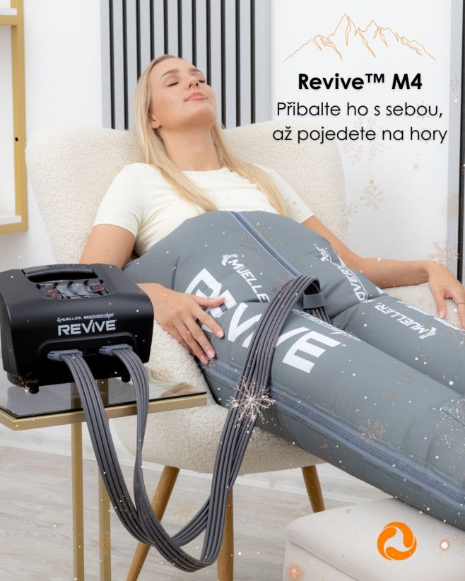 Když celodenní lyžování vezme energii, Revive ji vrátí zpátky ❄️💆‍♀️ Po dni na svahu nohy volají po úlevě. A právě tady...
